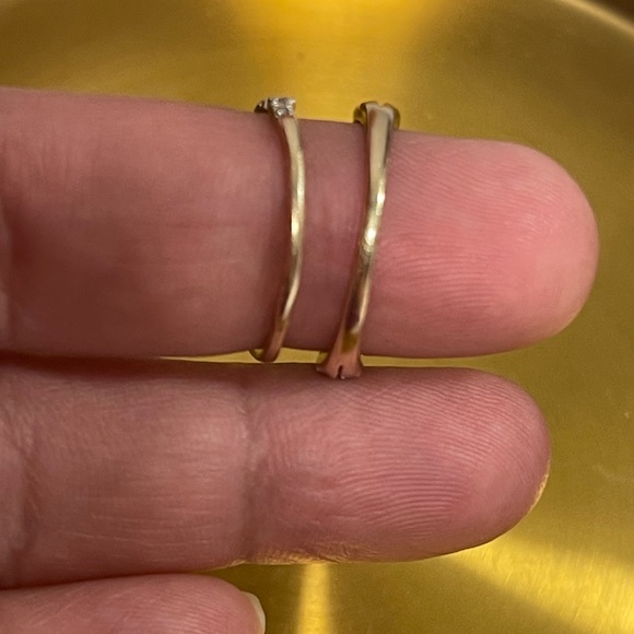 14k diamond bridal set - Picture 5 of 7